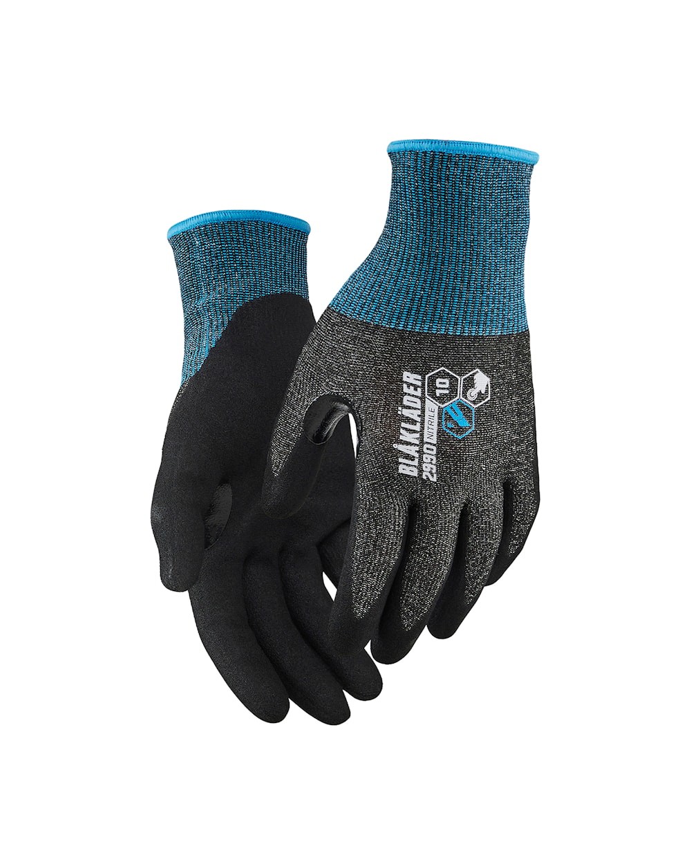 Guanti da Lavoro Blaklader antitaglio livello F Touch rivestito in nitrile 29901411990010