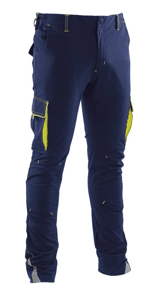 Pantalone estivo da Lavoro Multitasche Stretch P&P Loyal Rider SPX2A145 Slim Fit