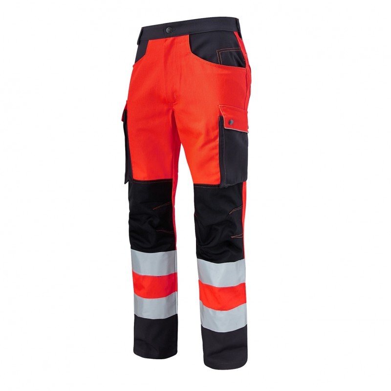 Pantalone rinforzato da Lavoro Alta Visibilit� Multitasche Molinel Roady 12ROPNASJF/MA