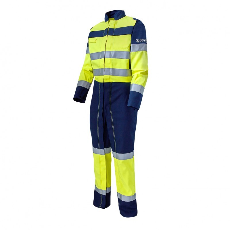 Tuta da Lavoro Multirischio Alta Visibilit� Multitasche Molinel Roady Safeline Quick SAFEQK88ASO/NA