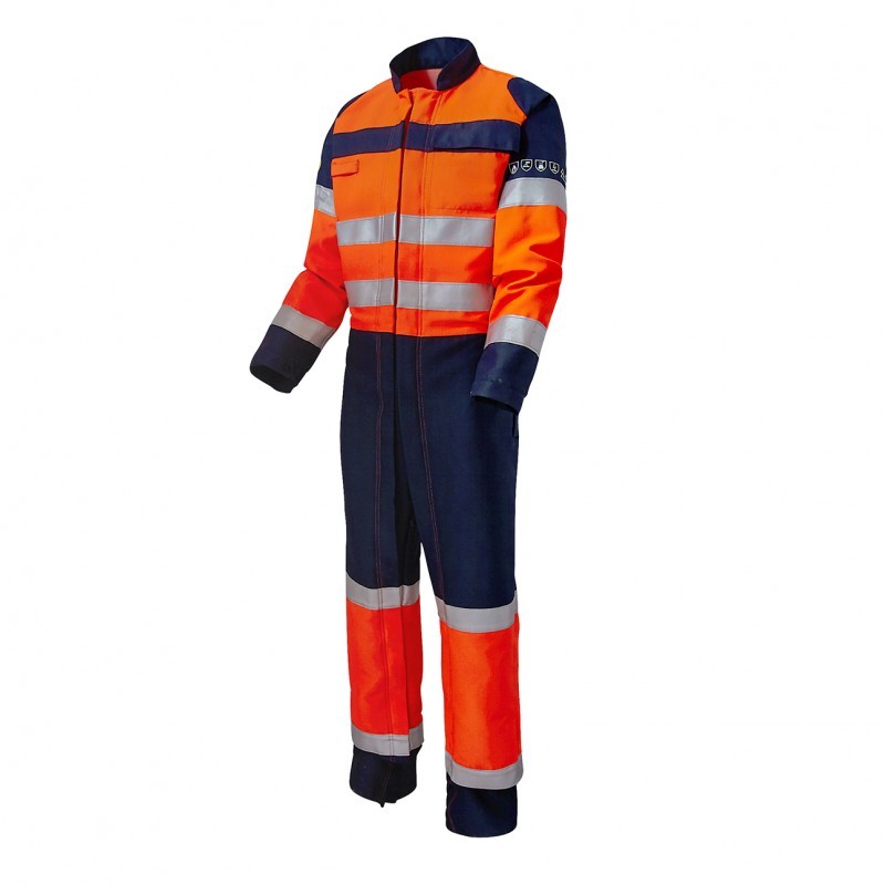 Tuta da Lavoro Multirischio Alta Visibilit� Multitasche Molinel Roady Safeline Quick SAFEQK88ASO/NA