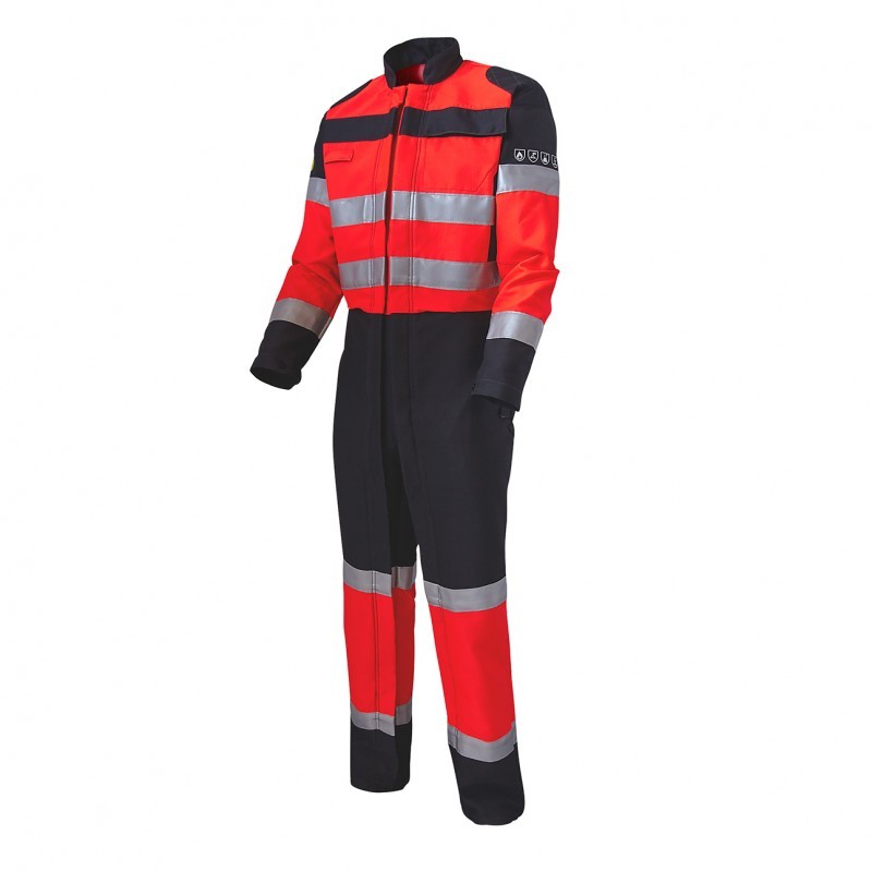 Tuta da Lavoro Multirischio Alta Visibilit� Multitasche Molinel Roady Safeline Quick SAFEQK88ASO/NA