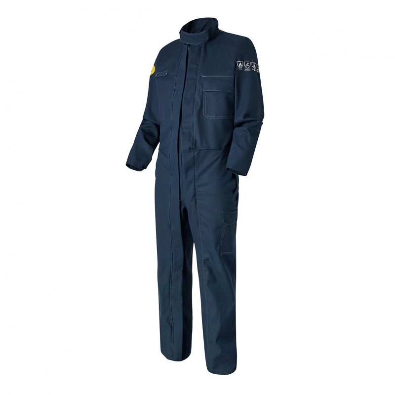 Tuta da Lavoro Multirischio Multitasche Molinel Techprotect Quick TECHQK88ASNAV