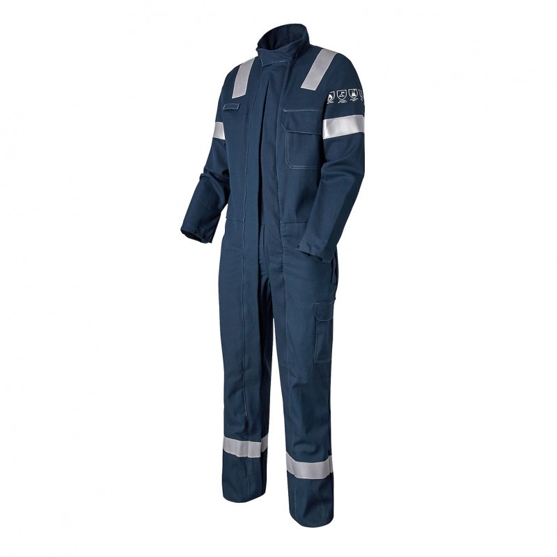 Tuta da Lavoro Multirischio Alta Visibilit� Multitasche Molinel Techprotect Quick TECHQK88BRNAV