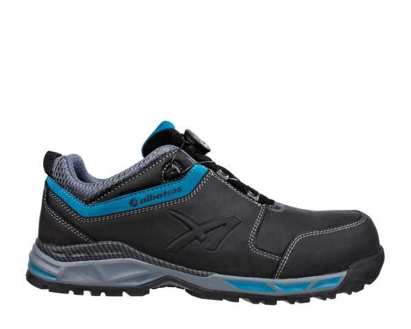 Scarpe antinfortunistiche Albatros Tofane Black Ql Low S3 ESD HRO SRC 648510