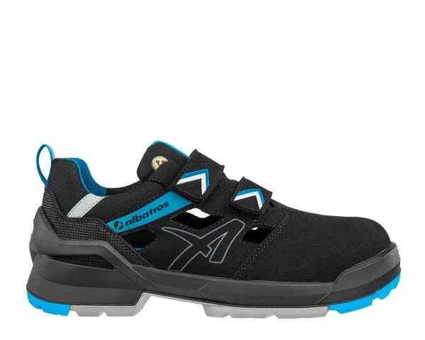 Sandali Albatros Forge Air Black/Blu Low S1 ESD FO SR 648060