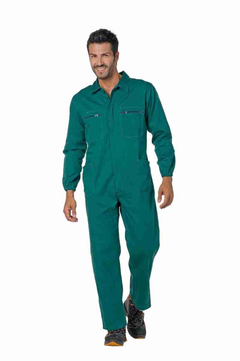 Tute intere da lavoro multitasche 100% cotone Logica 9070BLU-L