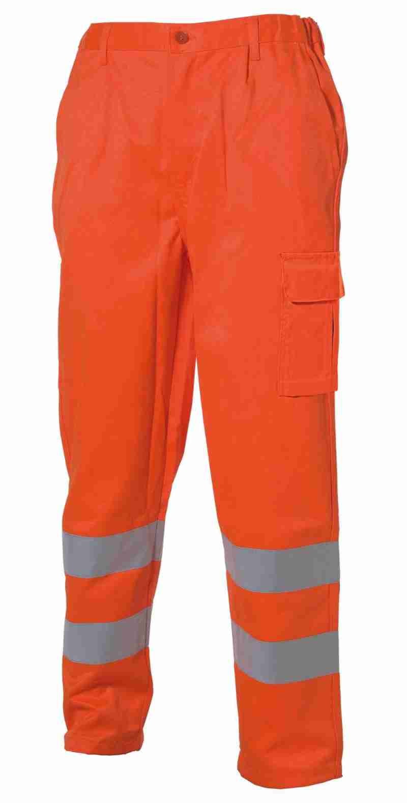 Pantalone da Lavoro Multitasche alta visibilit� Logica 830PILHV/T-L