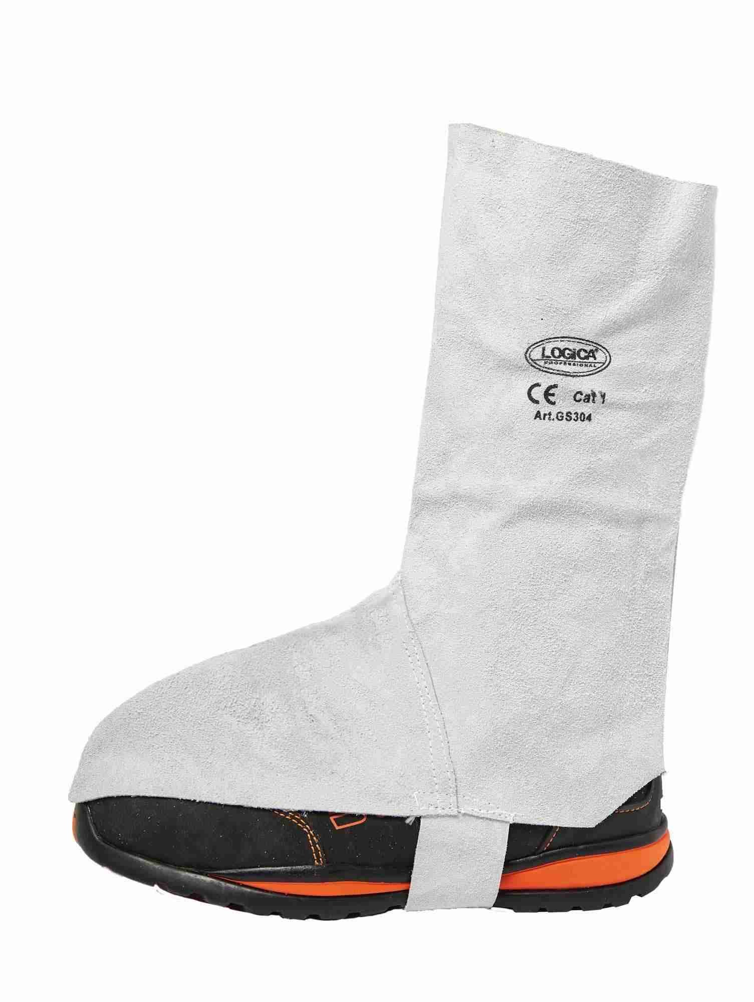 2 Pezzi- Paia Ghette da lavoro Copriscarpe in crosta Logica GS304