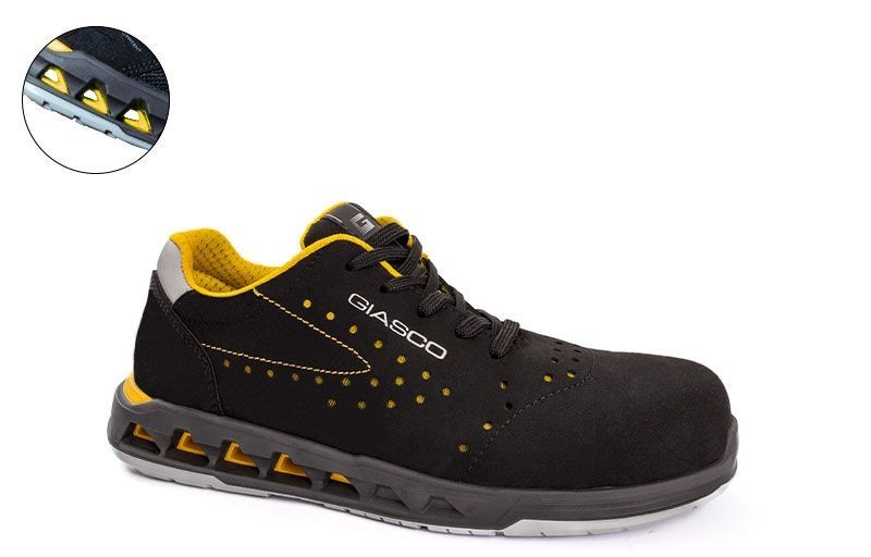 Scarpe Antinfortunistiche Basse Metalfree Giasco COMET S1PL FO SR 3L182NG