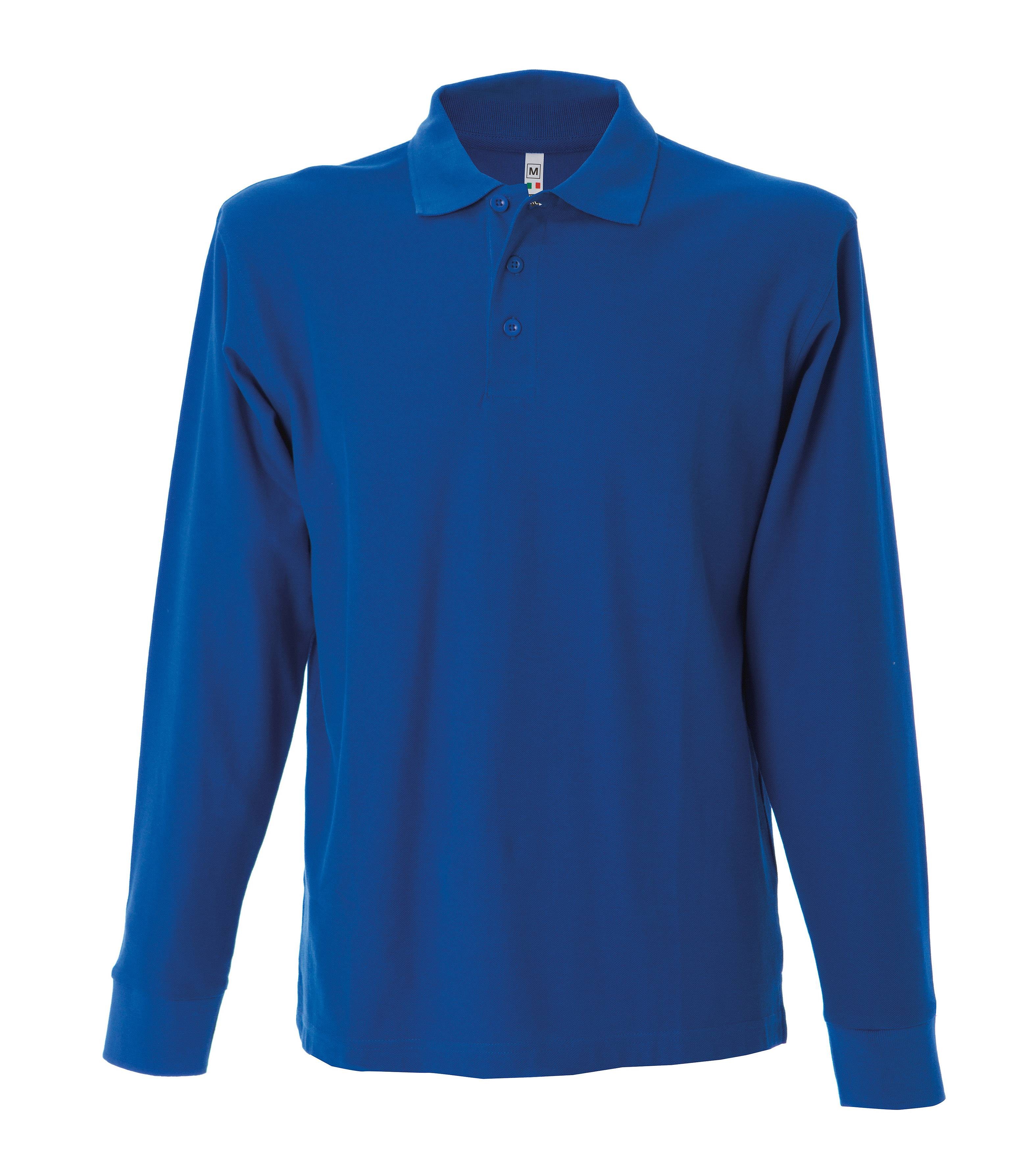 Polo manica lunga da Lavoro 100% Cotone JRC Tunisi 992542