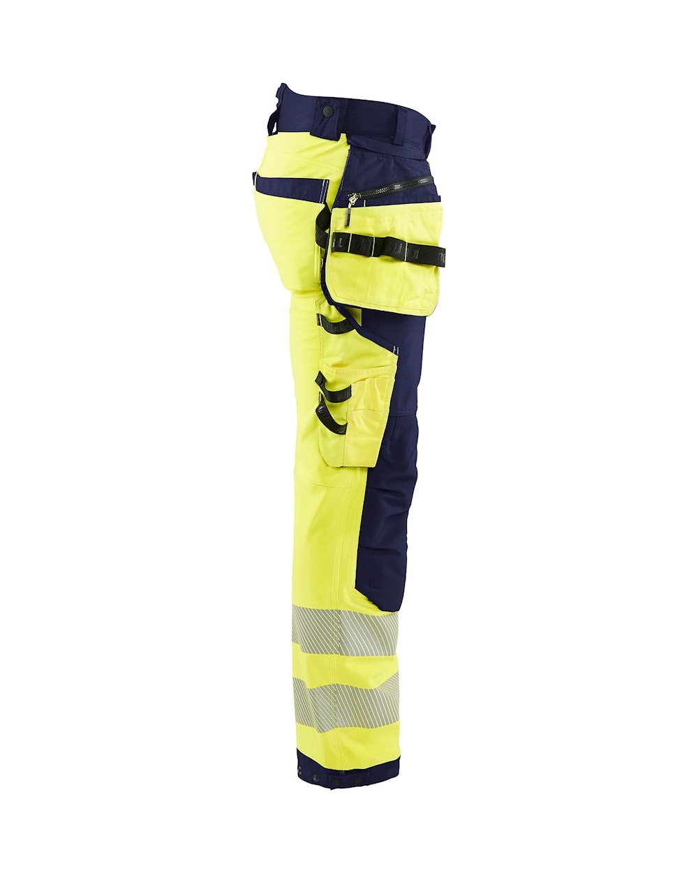 Pantaloni da Lavoro Alta Visibilit� Stretch Impermeabile Multitasche Blaklader Softshell 182025133389C50