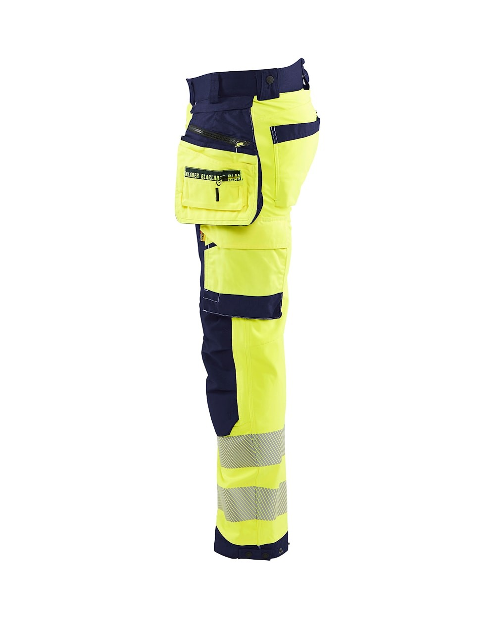 Pantaloni da Lavoro Alta Visibilit� Stretch Impermeabile Multitasche Blaklader Softshell 182025133389C50