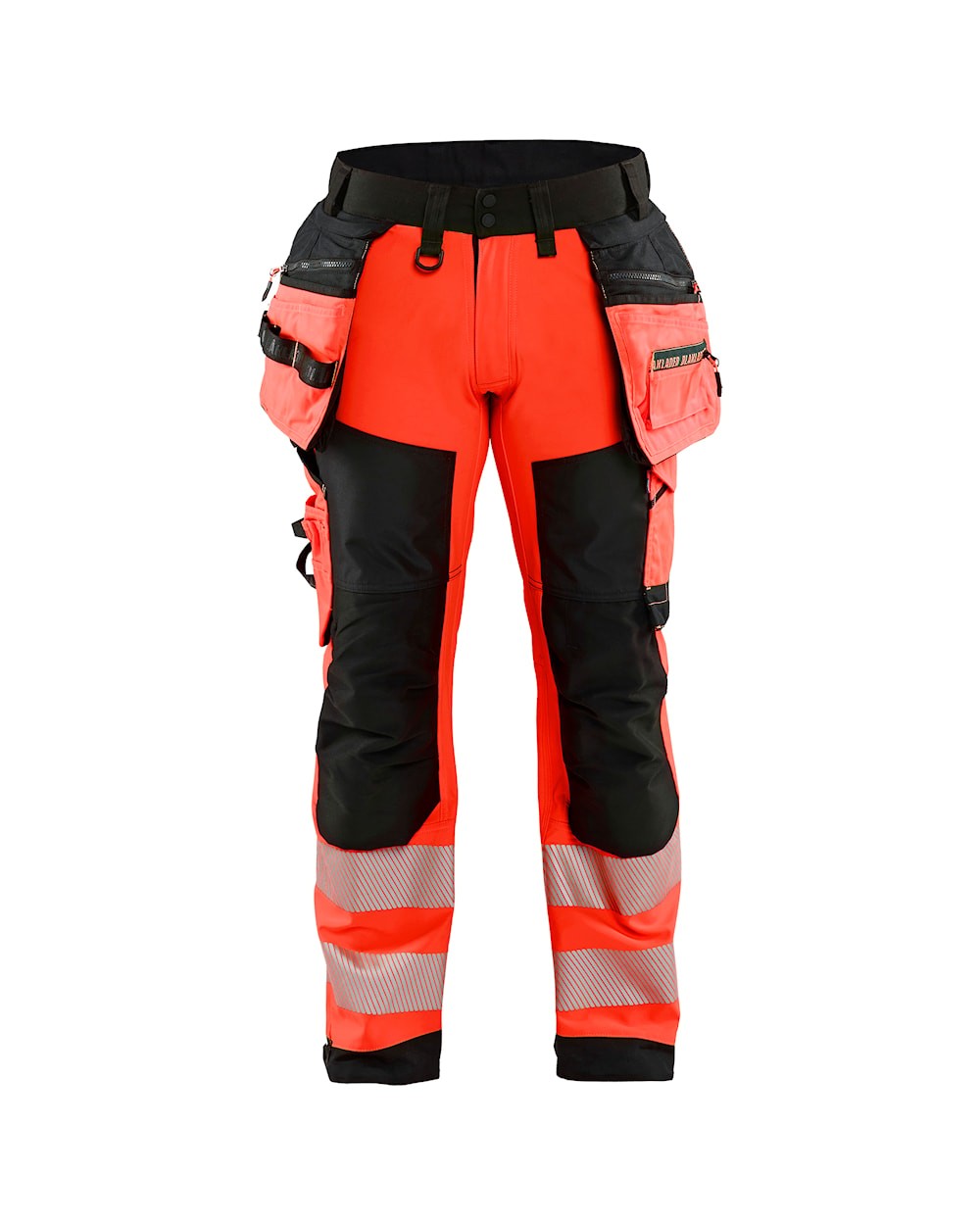 Pantaloni da Lavoro Alta Visibilit� Stretch Impermeabile Multitasche Blaklader Softshell 182025133389C50