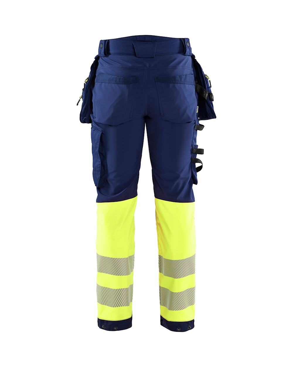 Pantaloni da Lavoro Alta Visibilit� Stretch Impermeabile Multitasche Blaklader Softshell 182125138933C50
