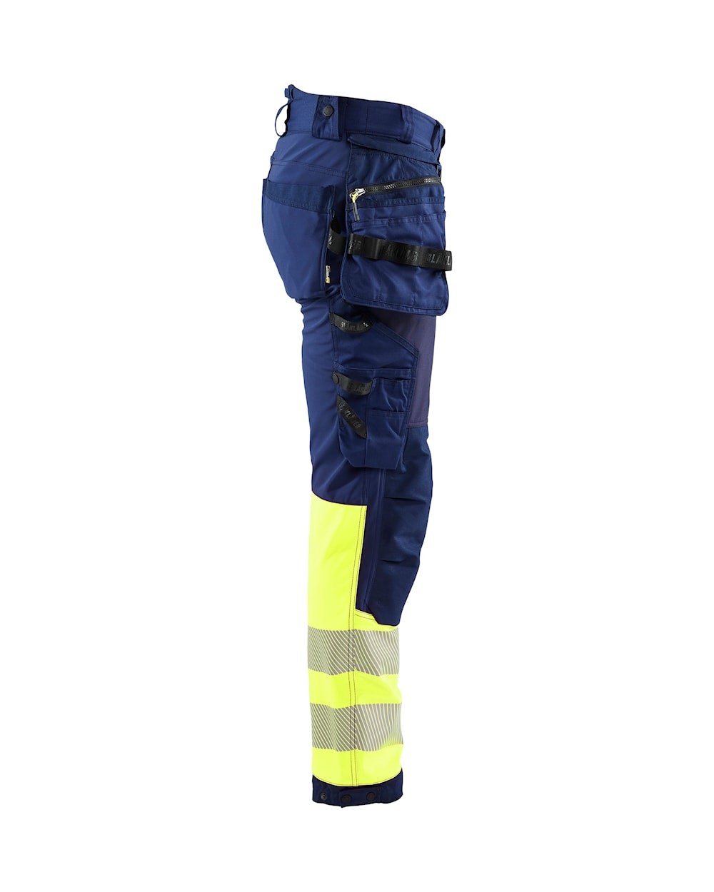 Pantaloni da Lavoro Alta Visibilit� Stretch Impermeabile Multitasche Blaklader Softshell 182125138933C50