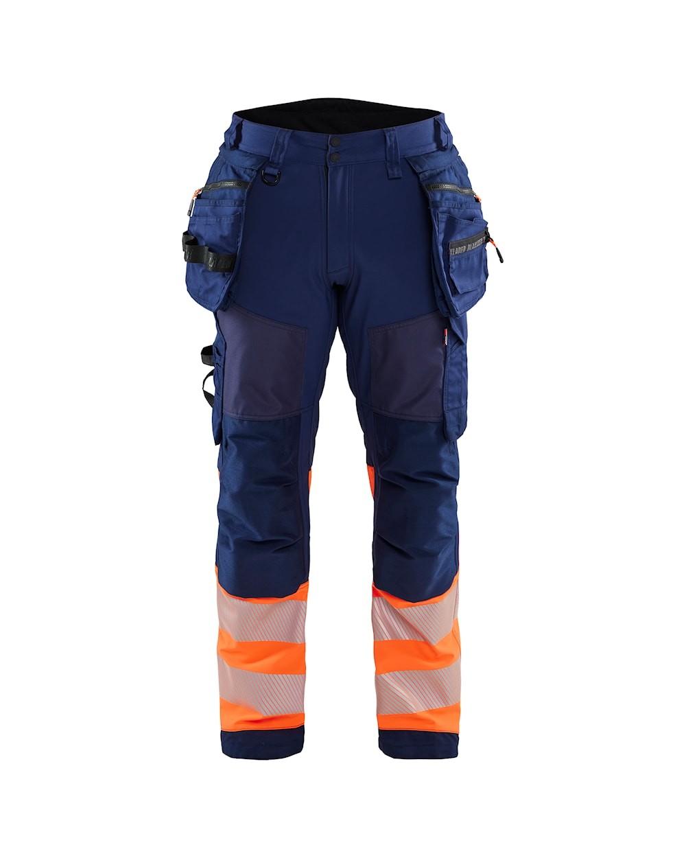 Pantaloni da Lavoro Alta Visibilit� Stretch Impermeabile Multitasche Blaklader Softshell 182125138933C50
