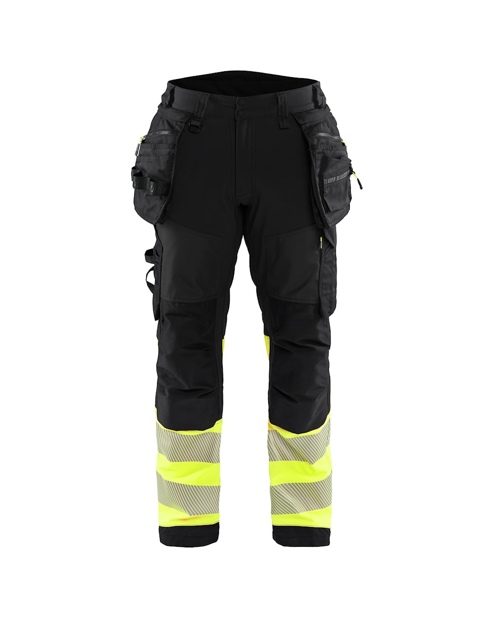 Pantaloni da Lavoro Alta Visibilit� Stretch Impermeabile Multitasche Blaklader Softshell 182125138933C50