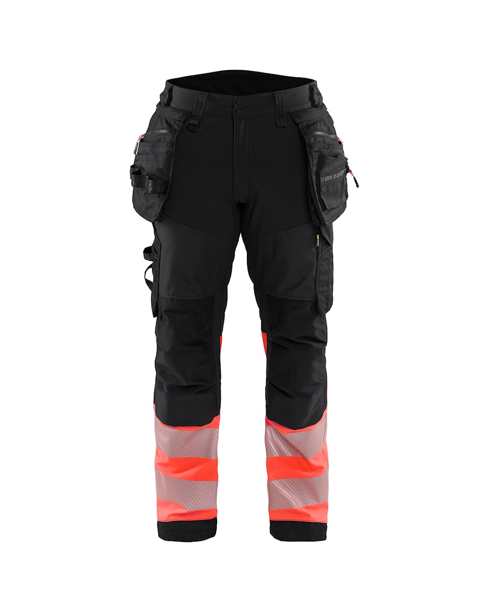 Pantaloni da Lavoro Alta Visibilit� Stretch Impermeabile Multitasche Blaklader Softshell 182125138933C50