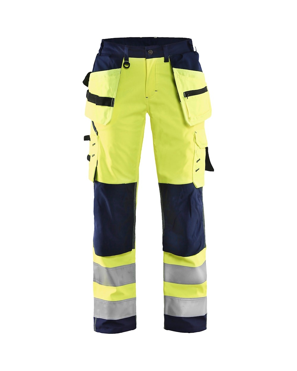 Pantaloni da Lavoro Alta Visibilit� Stretch Impermeabile Multitasche Blaklader Softshell Donna 716725173389C42