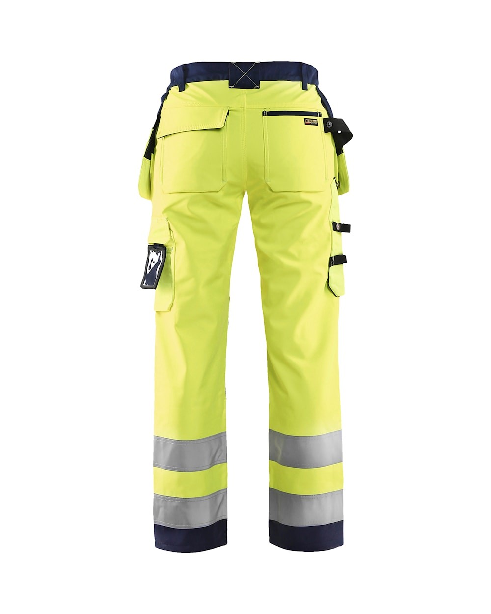 Pantaloni da Lavoro Alta Visibilit� Stretch Impermeabile Multitasche Blaklader Softshell Donna 716725173389C42
