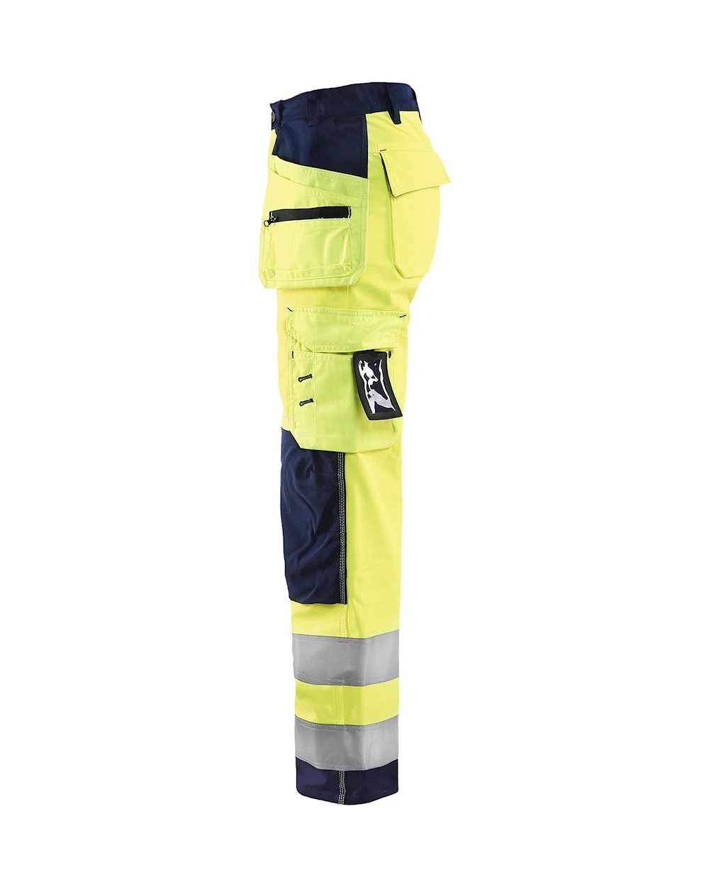 Pantaloni da Lavoro Alta Visibilit� Stretch Impermeabile Multitasche Blaklader Softshell Donna 716725173389C42