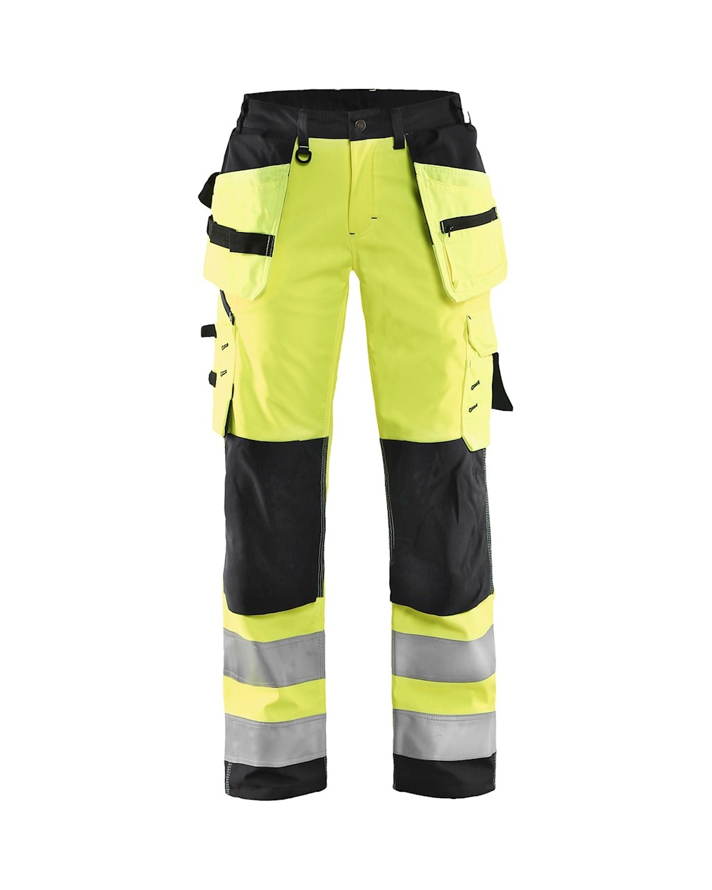 Pantaloni da Lavoro Alta Visibilit� Stretch Impermeabile Multitasche Blaklader Softshell Donna 716725173389C42