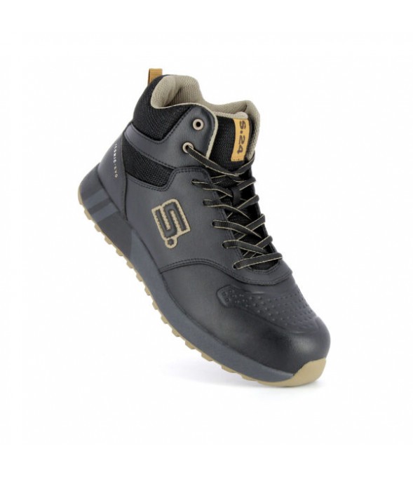 Scarpe Antinfortunistiche Alte Metalfree S.24 Hooker S3 HRO HI CI SRC FO 6242
