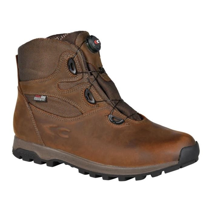 Scarponcini Da Trekking Chiusura BOA Cofra Dome Brown 19670-000 Comode Impermeabili