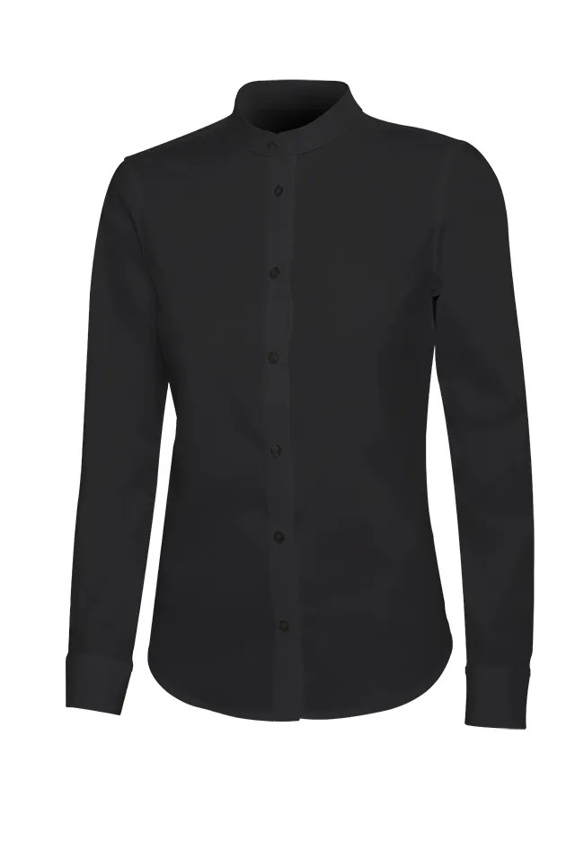 Camicia coreana maniche lunghe da Lavoro Stretch Velilla Lady 405015S