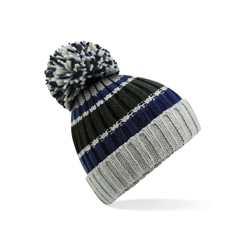 Cappello Hygge Striped Beanie Beechfield - B392