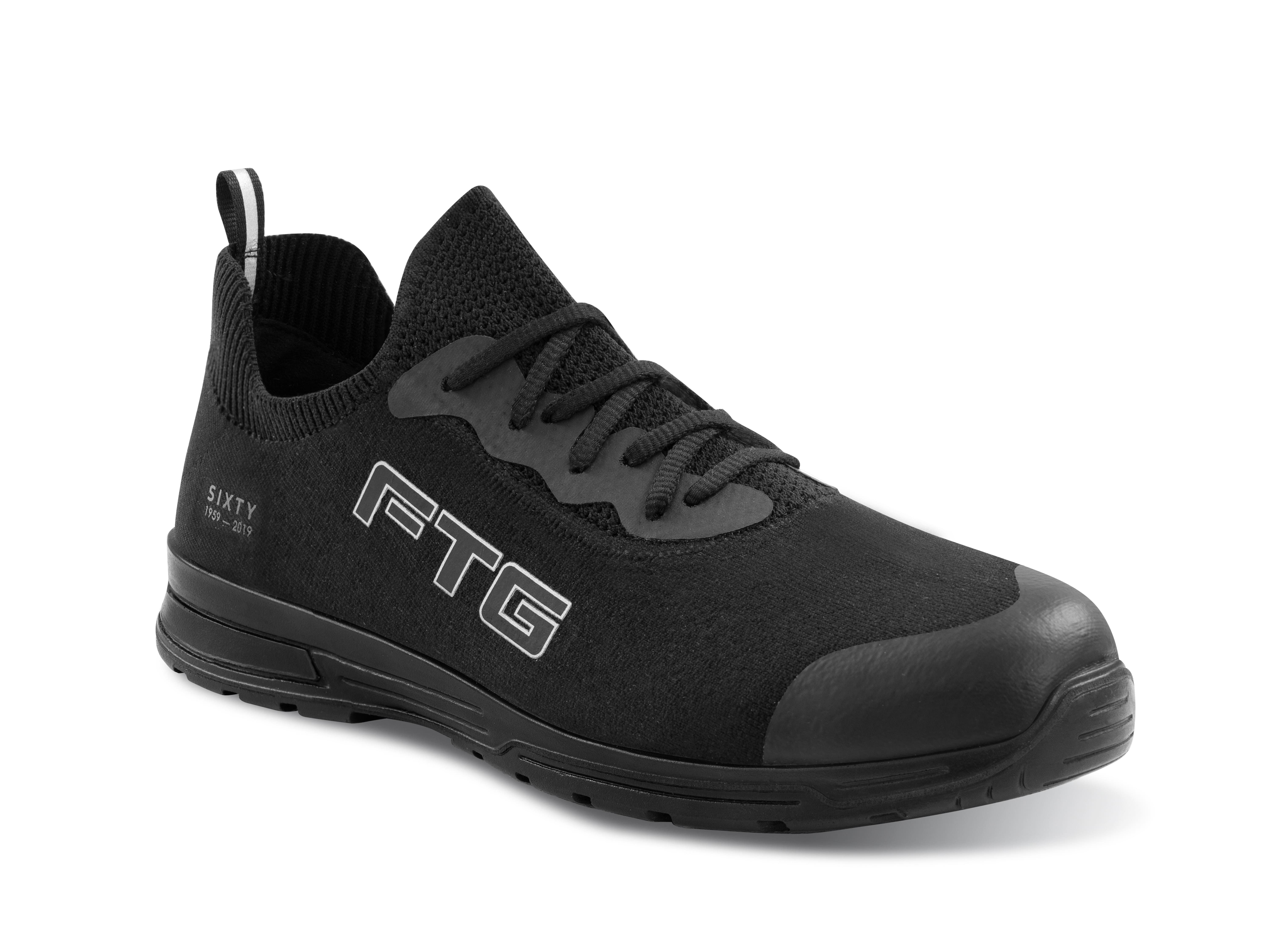 Scarpe antinfortunistiche FTG Black Low S3 SRC ESD traspiranti e leggere antiscivolo