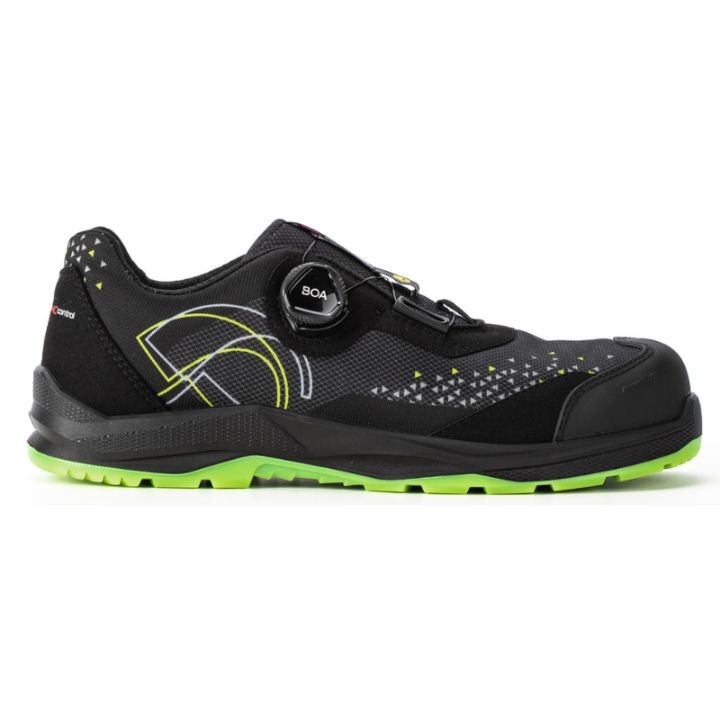 Scarpe Antinfortunistiche Chiusura BOA Sixton Neon BOA S1PS FO SC ESD 66532-03L Basse Metalfree