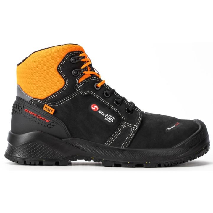 Scarpe Antinfortunistiche Sixton Anversa S3S FO HI CI SC HRO SR ESD 45227-00L Alte Metalfree