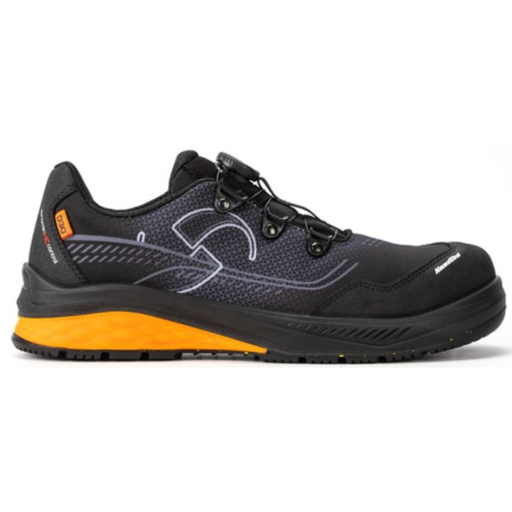 Scarpe Antinfortunistiche Chiusura Boa Sixton Juniper BOA S3S FO HI CI SC HRO SR ESD 60543-02L Basse Metalfree