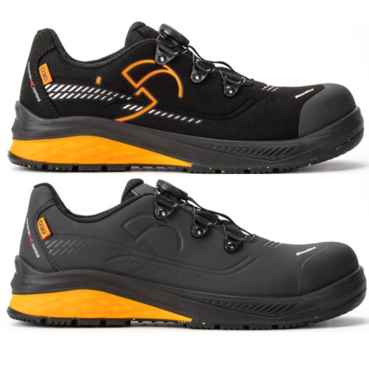 Scarpe Antinfortunistiche Chiusura Boa Sixton Mabloo BOA S3S FO HI CI SC HRO SR ESD 60540 Basse Metalfree