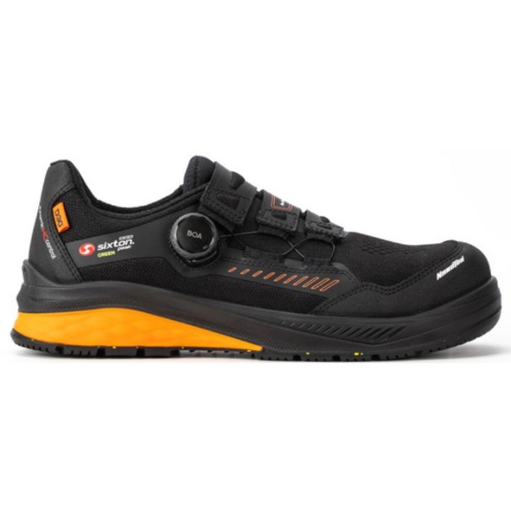 Scarpe Antinfortunistiche Chiusura Boa Sixton Takeback BOA S3S FO HI CI SC HRO SR ESD 60558 Basse Metalfree