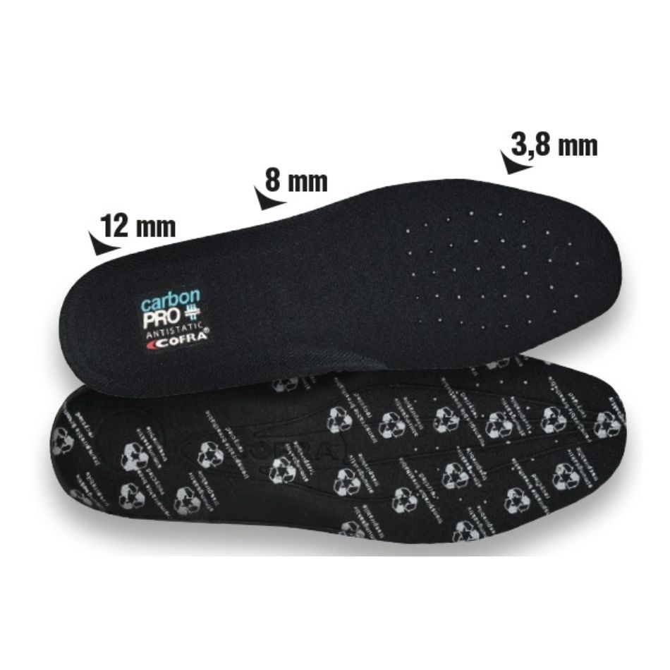 3 Pezzi - Soletta Cofra Carbon Pro SO-CAT-00