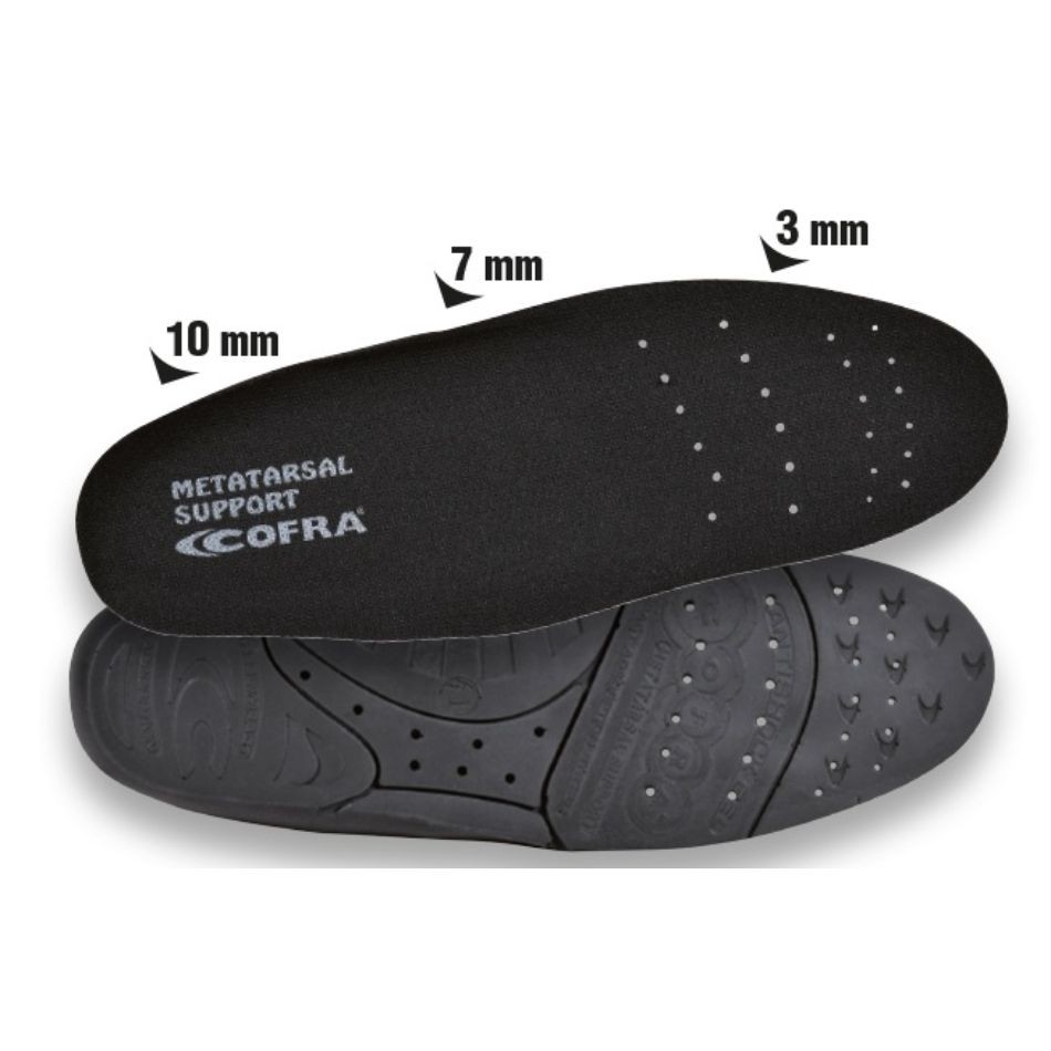 3 Pezzi - Soletta Cofra Metatarsal Support
