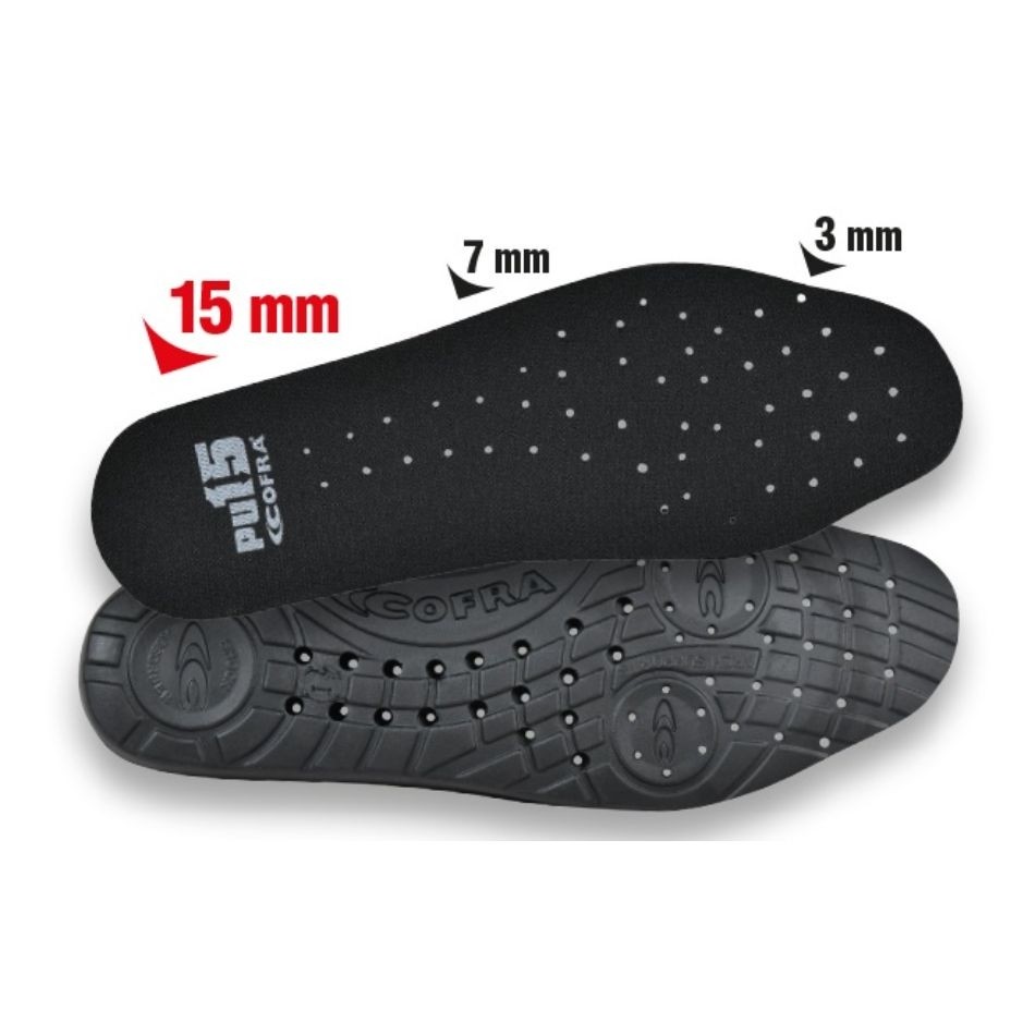 3 Pezzi - Soletta Cofra PU15 SO-P15-00