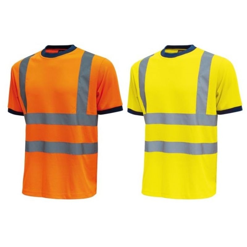 3 Pezzi - T-Shirt da Lavoro Alta Visibilit� U-Power Glitter HL197YF