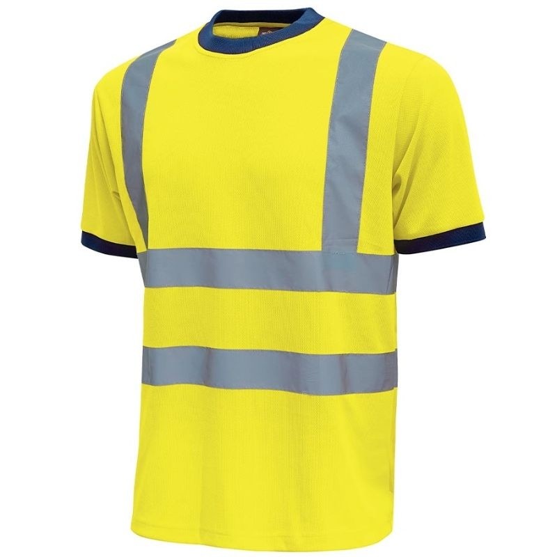 3 Pezzi - T-Shirt da Lavoro Alta Visibilit� U-Power Glitter HL197YF