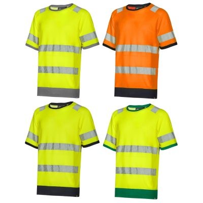 3 Pezzi - T-Shirt da Lavoro Alta Visibilit� U-Power Gloss WHL387