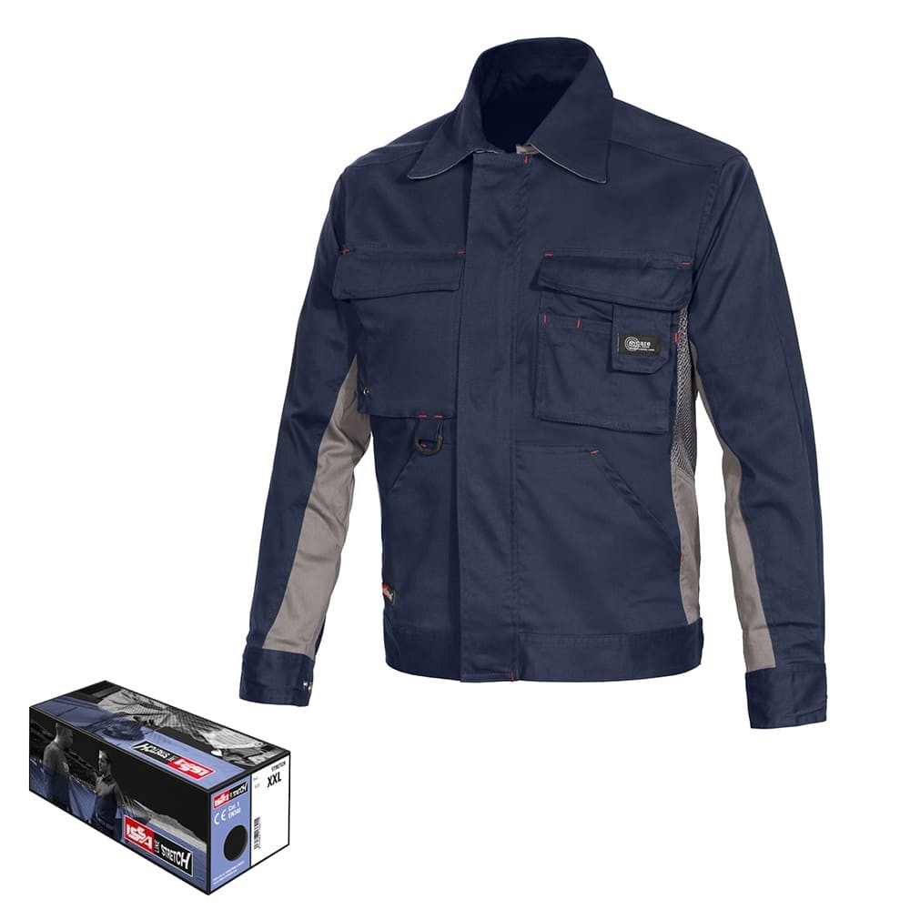 Giubbino ISSA Bicolore Stretch 8745