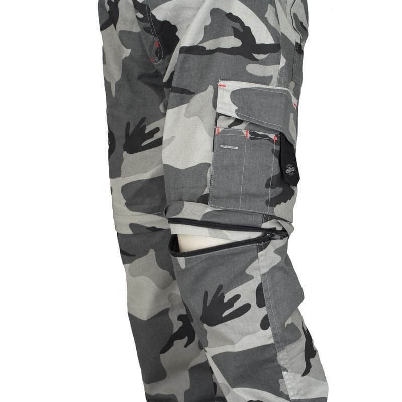 Pantalone Mimetico Issa 8029N Zip