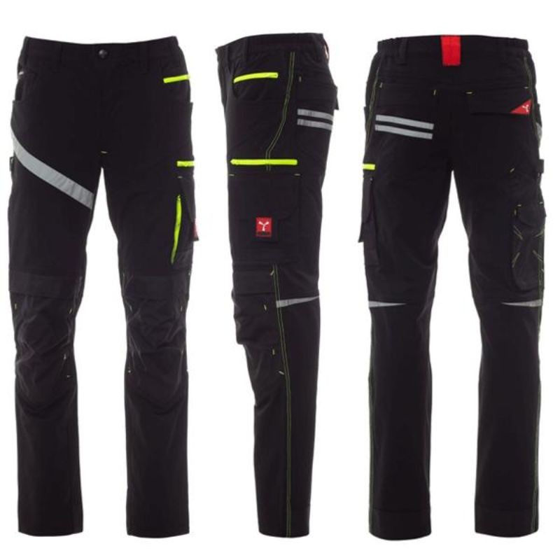 Pantalone da lavoro Payper Stretch Multitasche Top Quality Unisex 4 Way - Next 4w