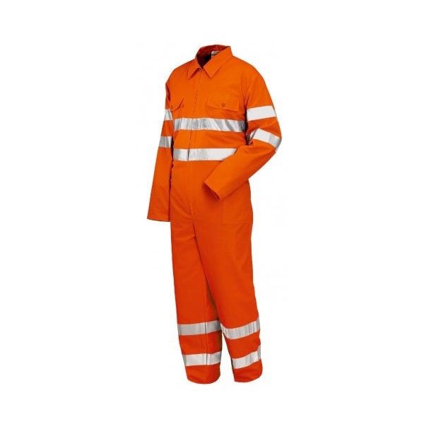 Tuta Con Cerniera A.V. En 471 - Arancio O Giallo Issa 8470