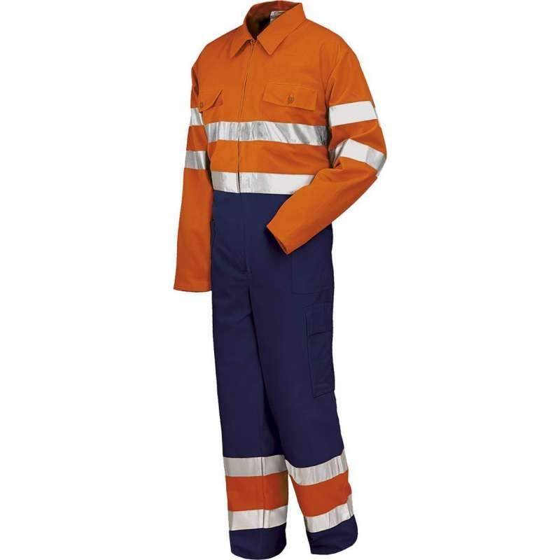Tuta Con Cerniera A.V. En 471 - Arancio O Giallo Issa 8470