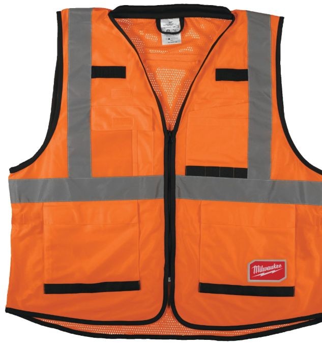 Gilet da Lavoro Milwaukee Alta Visibilit� Multitasche Premium 4932471895