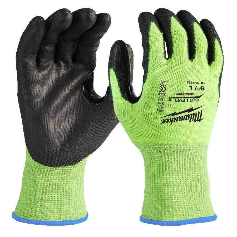Guanti da Lavoro Milwaukee Alta Visibilit� Hi-vis cut B 4932479921